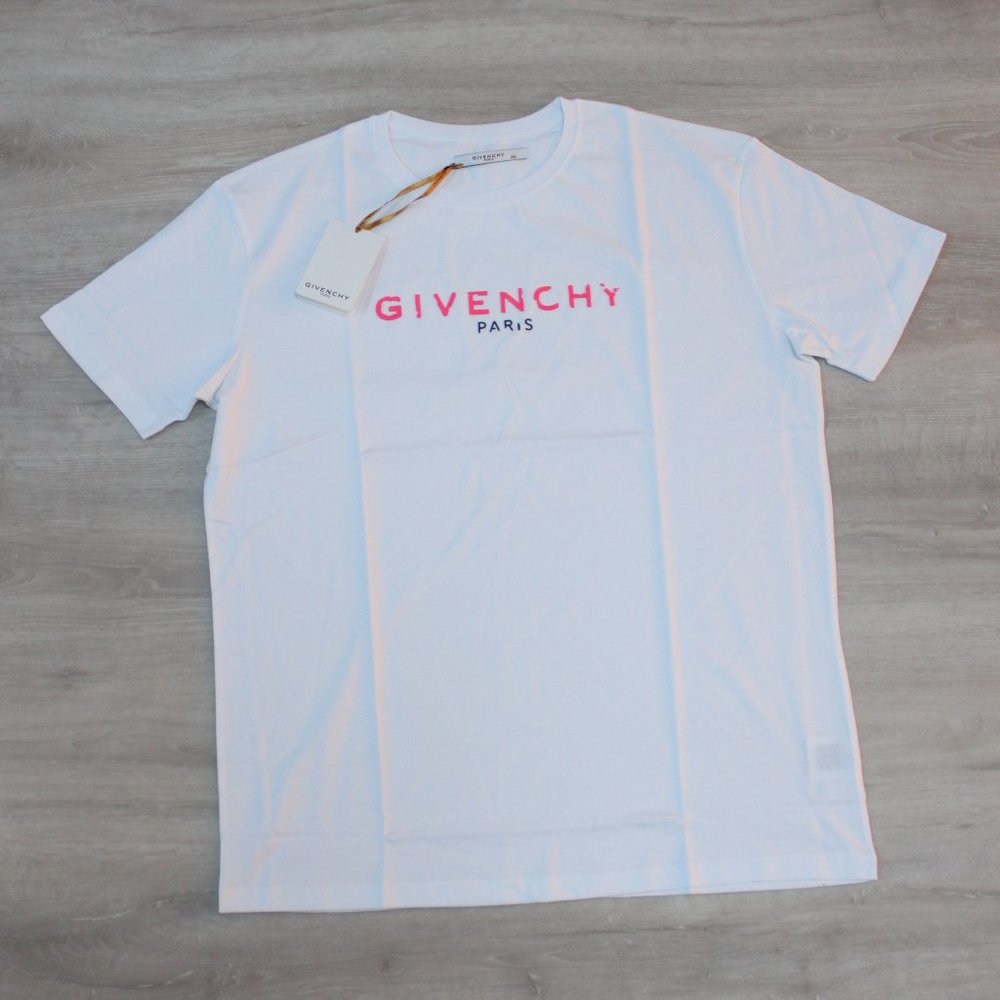 Givenchy Pink 3D Silicone Print T-Shirt